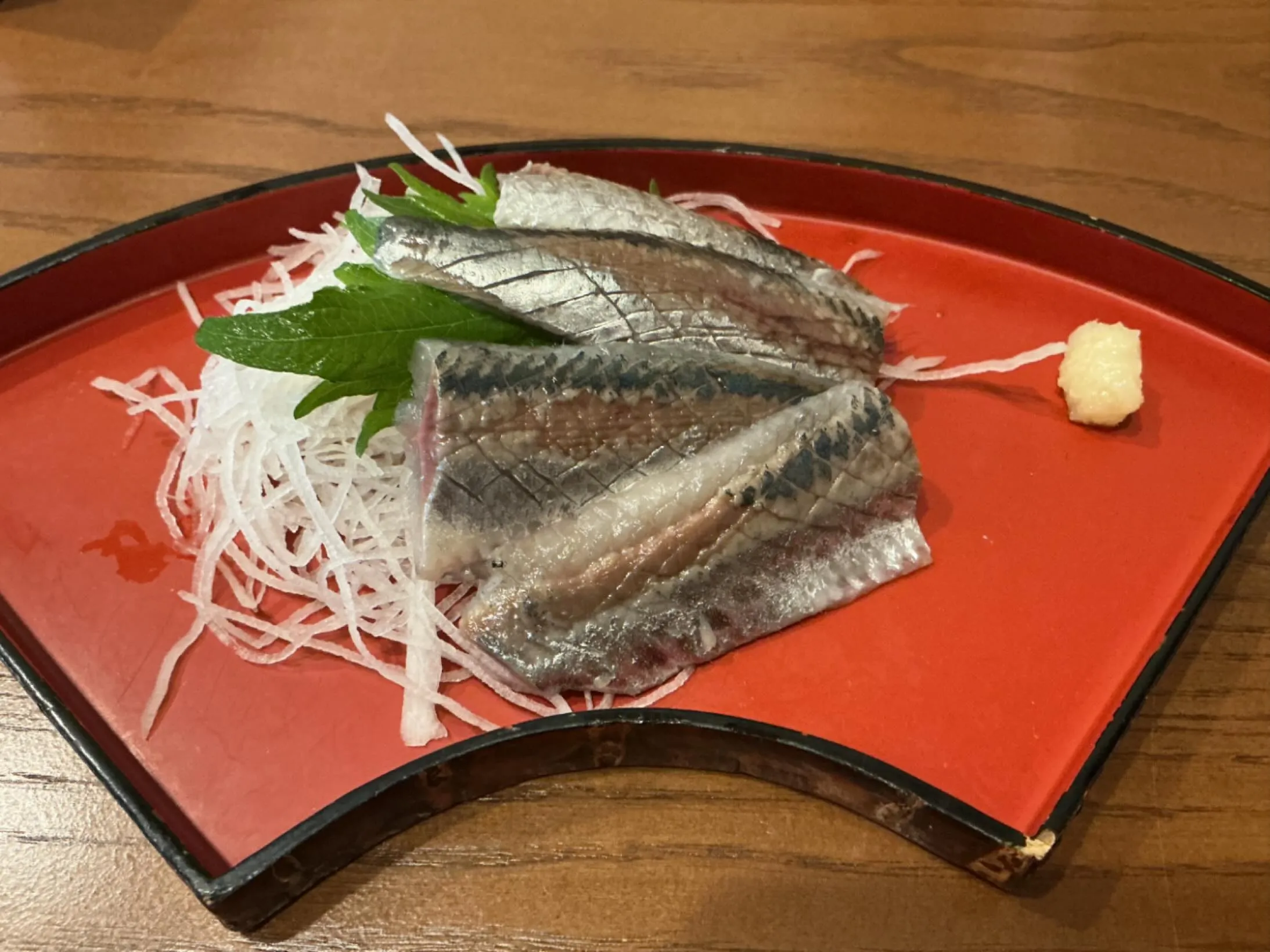 イワシのお造り