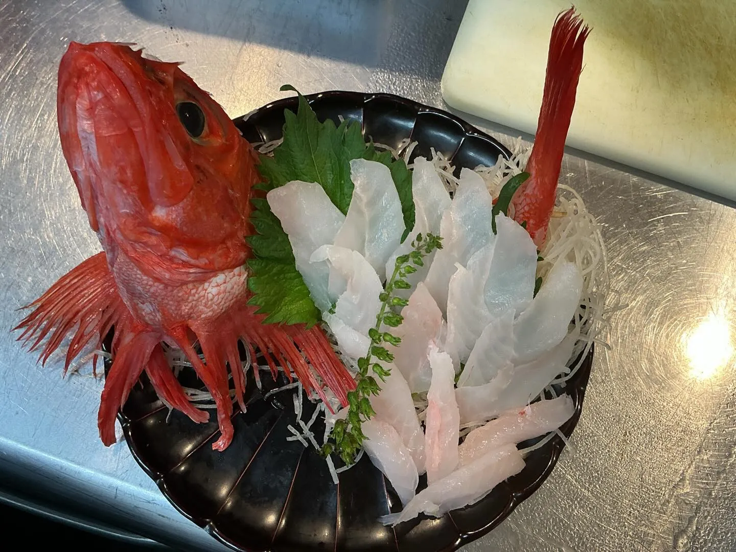 キンキ姿造り！！