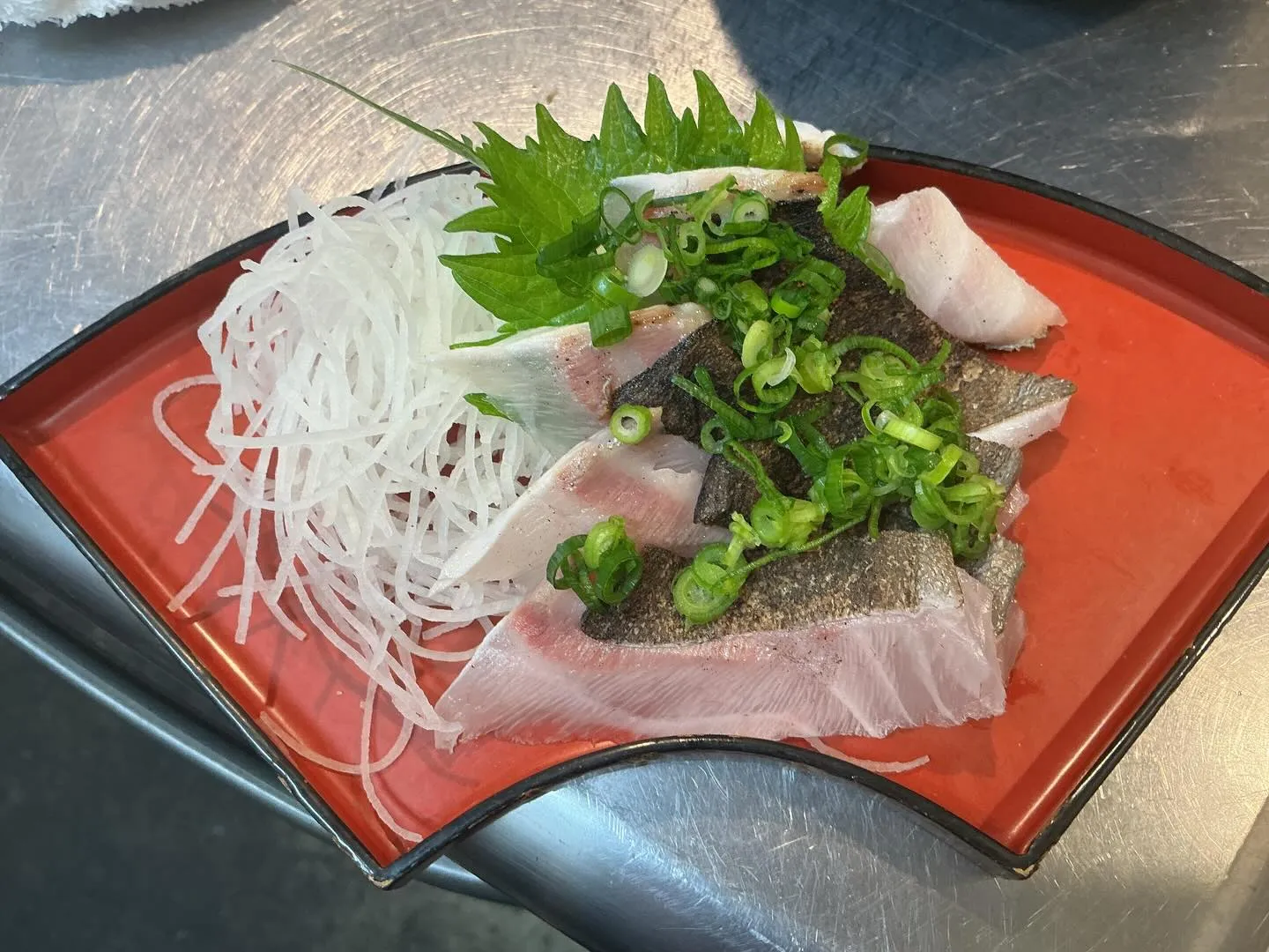 アイゴの焼き切り