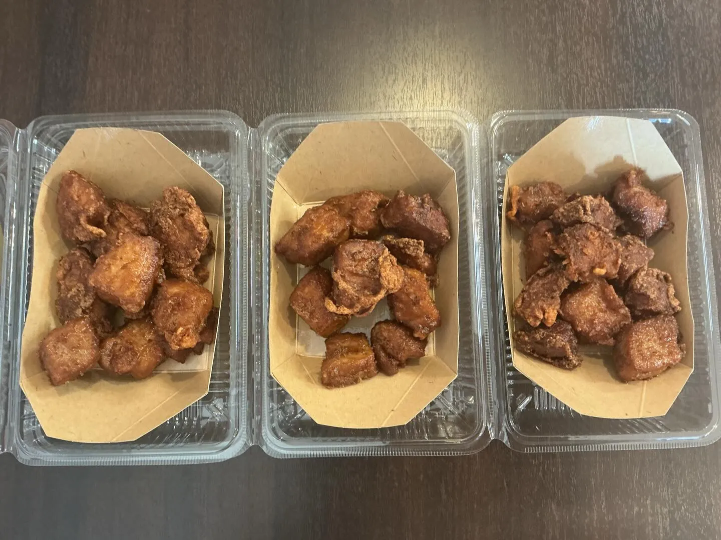 前回大人気のマグロ唐揚げ